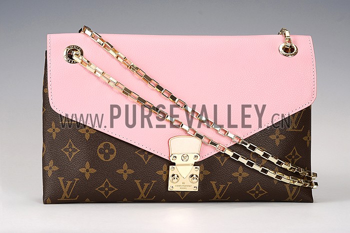 Louis Vuitton Pallas Chain Bag Pink 608249