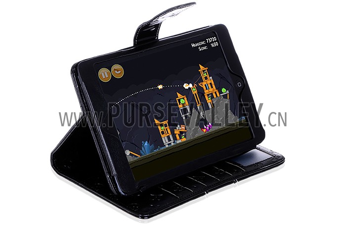 Louis Vuitton Vernis Mini iPad Wallet Case Black