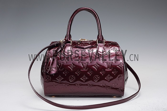 Louis Vuitton Monogram Vernis Montana Plum (Dark Red) 607369
