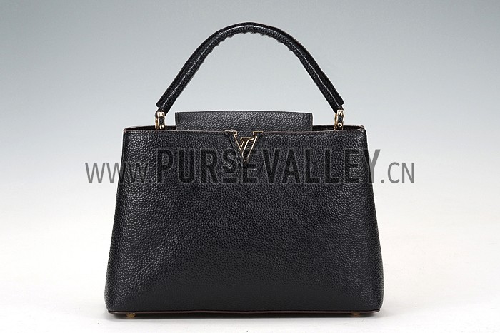 Louis Vuitton Capucines Black