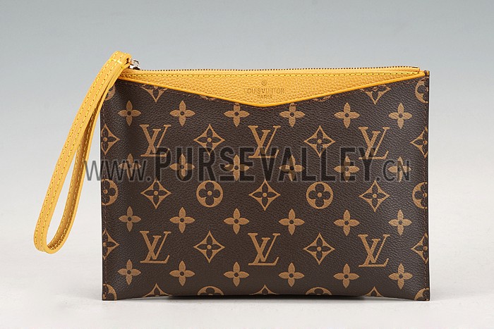Louis Vuitton Pochette Pallas Monogram Yellow 607546