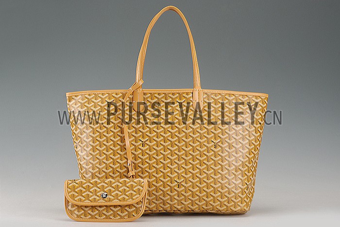 Goyard St Louis Tote Yellow 607692