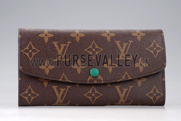 Louis Vuitton Emily Green Wallet