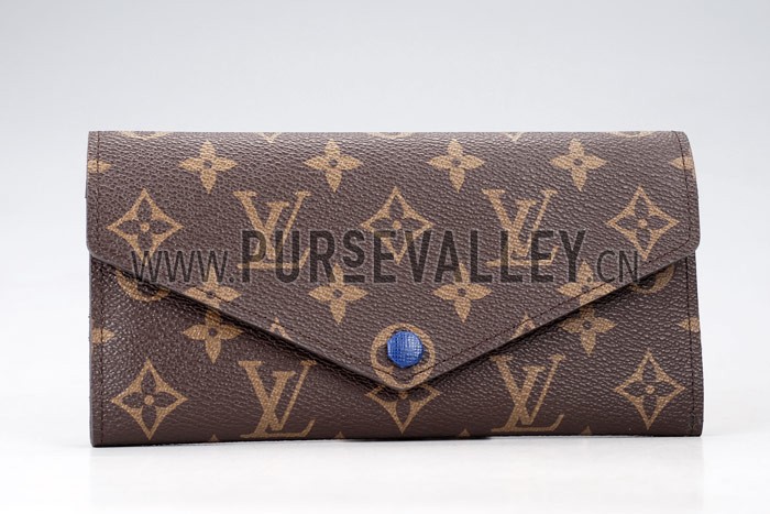 Louis Vuitton Josephine Blue Wallet