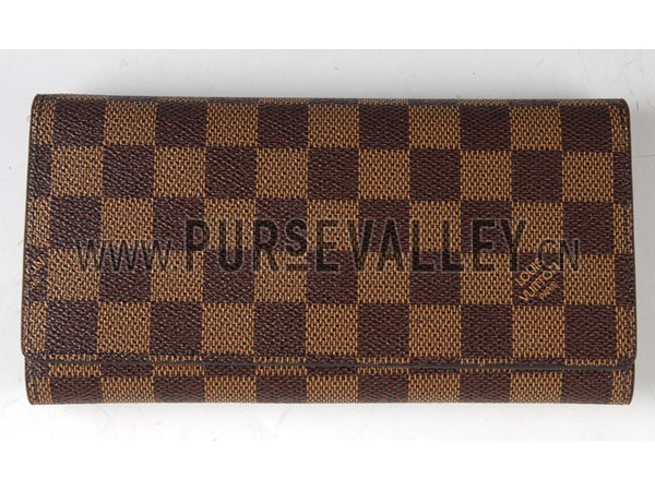Louis Vuitton Damier Checkbook Wallet
