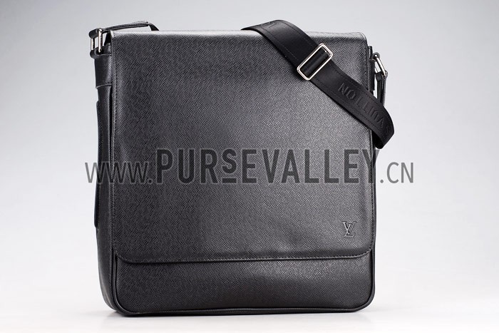 Louis Vuitton Milo Taiga Leather Black