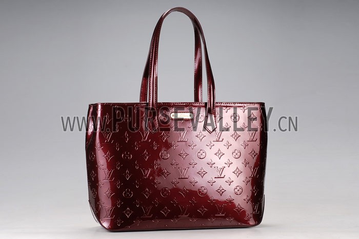Louis Vuitton Monogram Vernis Wilshire MM Purple