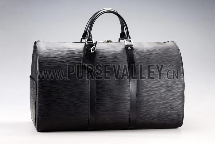 Louis Vuitton Epi Leather Keepall 45 Black