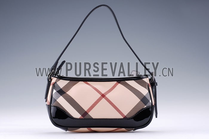 Burberry Nova Check Sling Bag Black