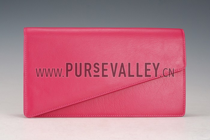 Saint Laurent Clutch Neon Pink