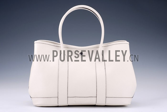 Hermes Garden Party Tote White