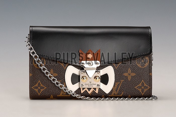 Louis Vuitton Tribal Mask Chaine Wallet Black