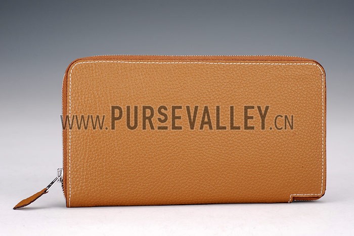 Hermes Azap Long Wallet Tan
