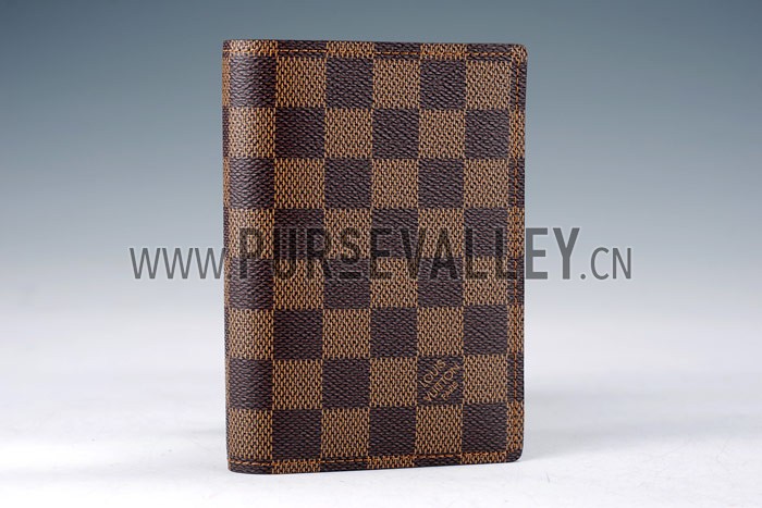 Louis Vuitton Damier Ebene Passport Cover