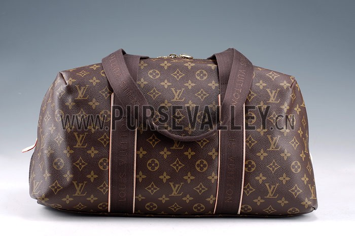 Louis Vuitton Monogram Macassar Weekender Beaubourg MM