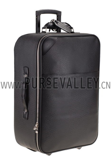Louis Vuitton Pegase 55 Black Taiga