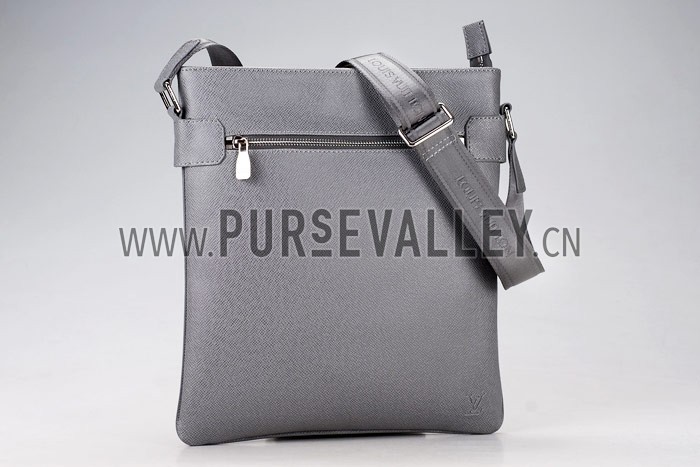 Louis Vuitton Sasha Taiga Leather Glacier