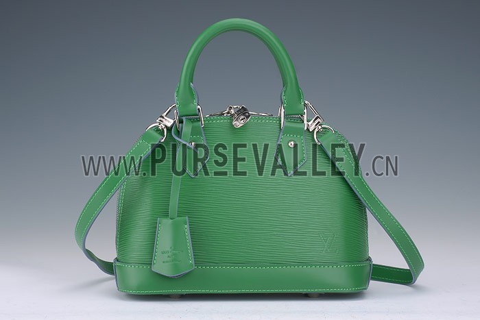 Louis Vuitton Alma PM Epi Leather Green