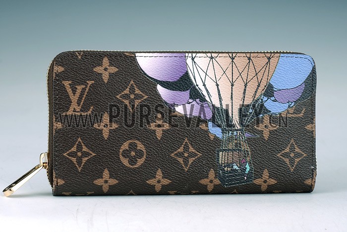 Louis Vuitton Monogram Zippy Illustre Hot Air Baloon