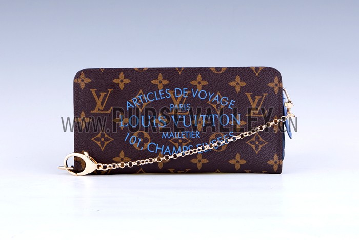 Louis Vuitton Insolite Ikat Monogram Canvas Wallet Grand Blue