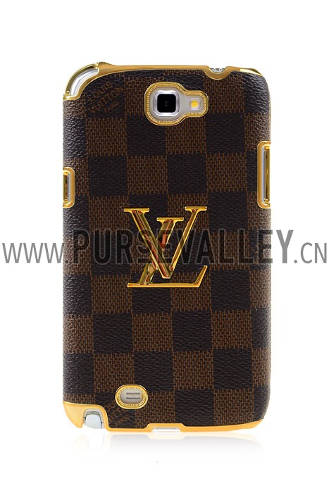 Louis Vuitton Damier Back Cover Case for Samsung Note