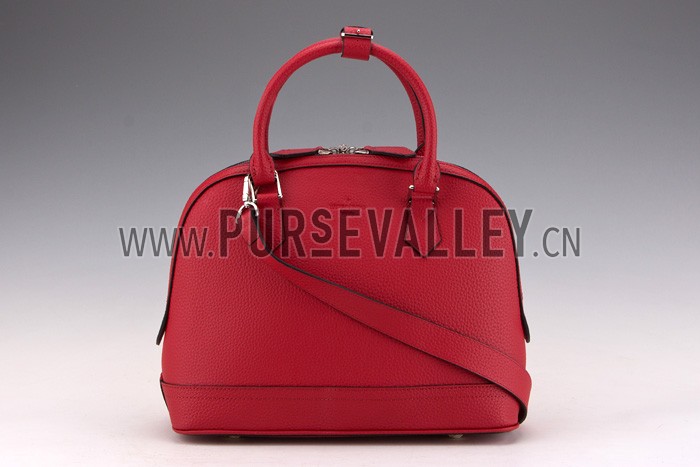 Louis Vuitton Alma in Taurillon Leather Red MM