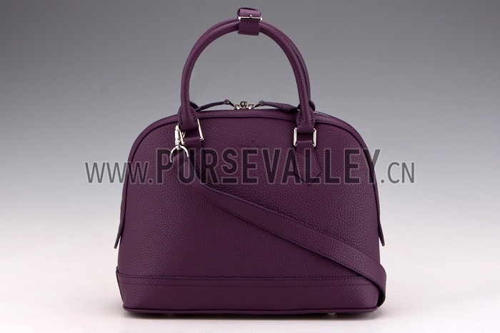 Louis Vuitton Alma in Taurillon Leather Purple MM