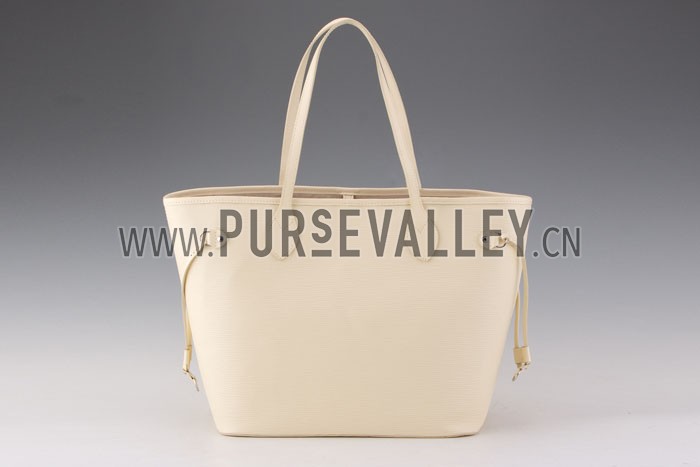 Louis Vuitton Neverfull MM Epi Leather Beige