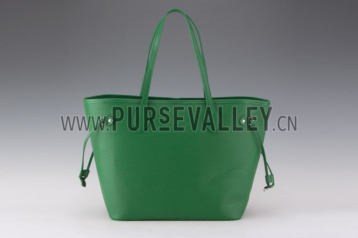 Louis Vuitton Neverfull MM Epi Leather Green