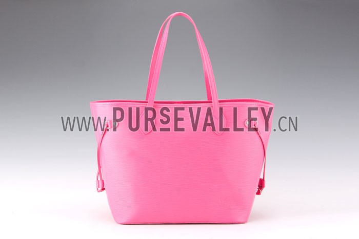 Louis Vuitton Neverfull MM Epi Leather Pink