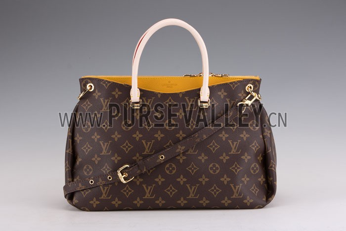 Louis Vuitton Monogram Pallas Safran
