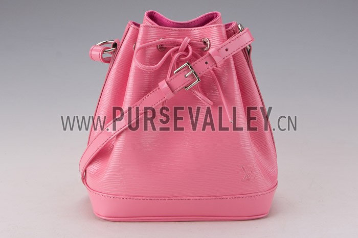 Louis Vuitton Noe BB Epi Pink Drawstring Bag