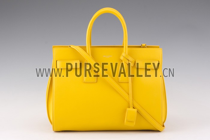 Saint Laurent Sac de Jour Yellow
