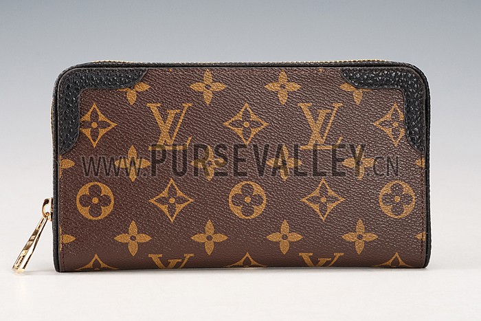 Louis Vuitton Zippy Wallet Retiro Wallet Black