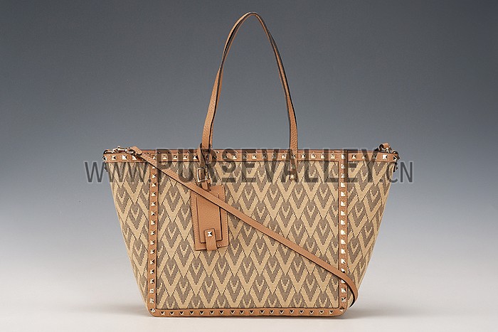 Valentino RockStud Cross Body Tan Bag