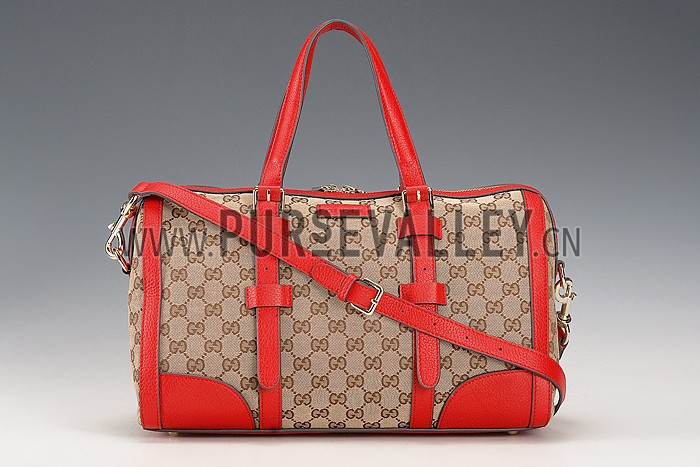 Gucci GG Classic Top Handle Bag Red