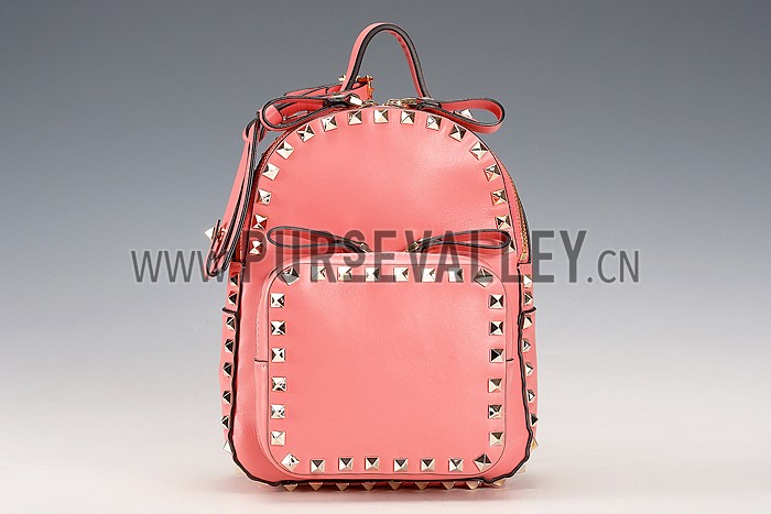 Valentino RockStud Pink Backpack