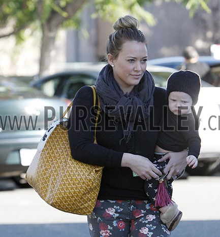 Goyard St Louis Tote Yellow 607692