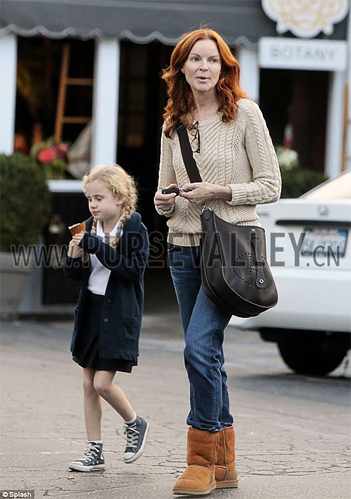 Hermes Black Evelyne Shoulder Bag