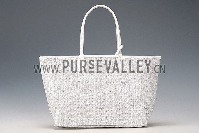 Goyard St Louis Tote White