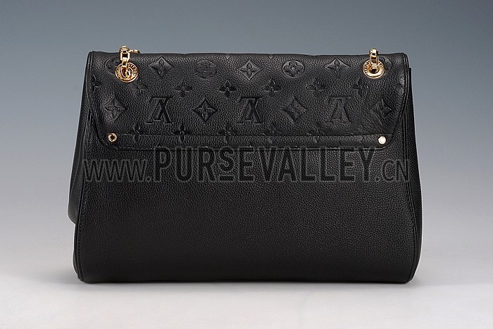 Louis Vuitton Monogram Empreinte St Germain Black Bag