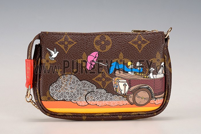 Louis Vuitton Mini Pochette Accessories Evaison Monogram Canvas