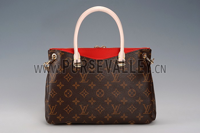Louis Vuitton Monogram Pallas BB Cerise Bag