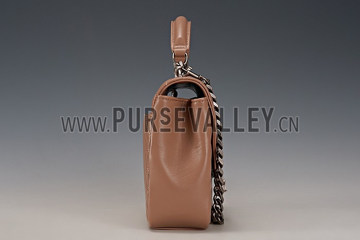 Saint Laurent College Monogram Medium Bag Taupe