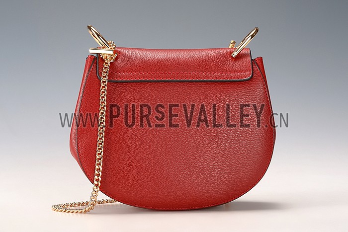 Chloe Drew Bag Dark Red