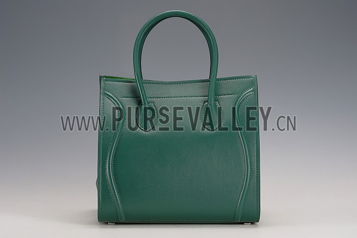 Celine Luggage Phantom Tote Green
