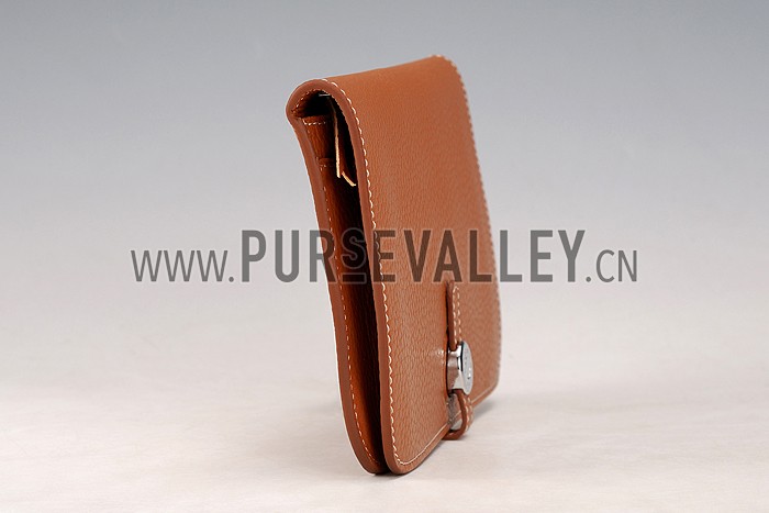 Hermes Dogon Wallet Brown 18926633