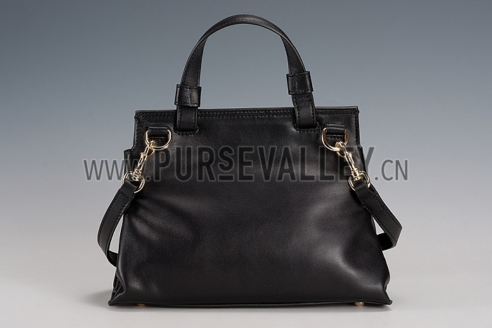 Gucci Bamboo Daily Top Handle Black Bag