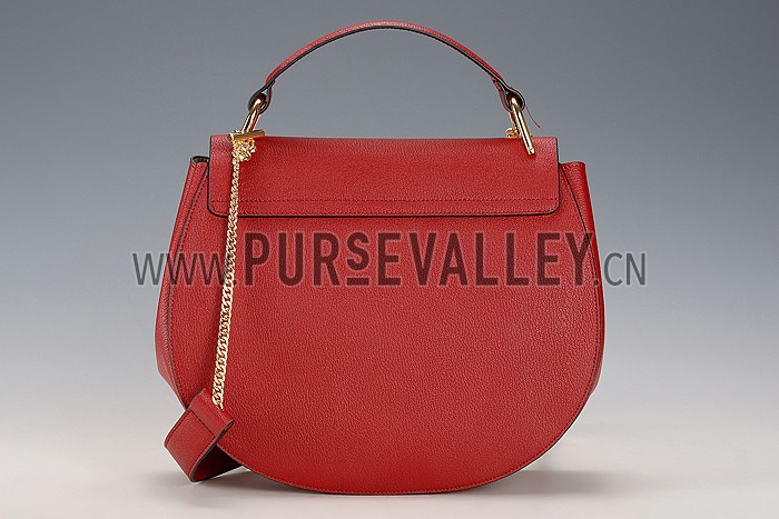 Chloe Drew Large Bag Dark Red