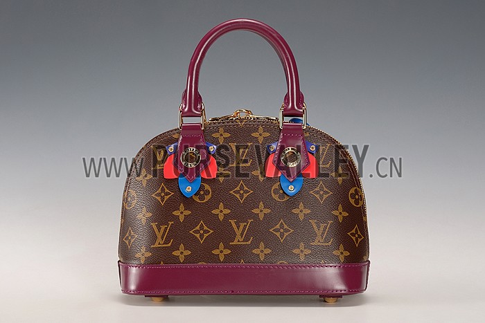 Louis Vuitton Monogram Totem Alma Plum